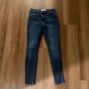 Hollister Women's Deep Indigo Skinny Jeans